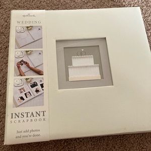 Wedding instant scrapebook new